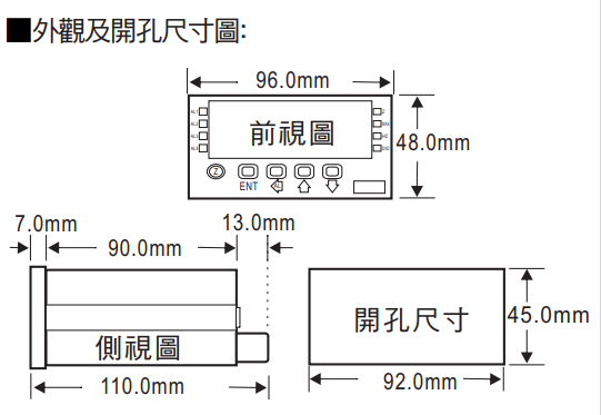 尺寸